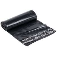 Cheap Plastic Super Big Black Trash Compactor Bag Garbage Bag For 55 Gallon Trash Can Liners