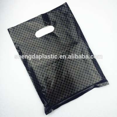 Factory Custom Colored Die Cut Handle Shoping Plastic Bags