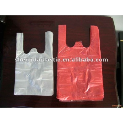 HDPE/LDPE Colored t-thirt bags